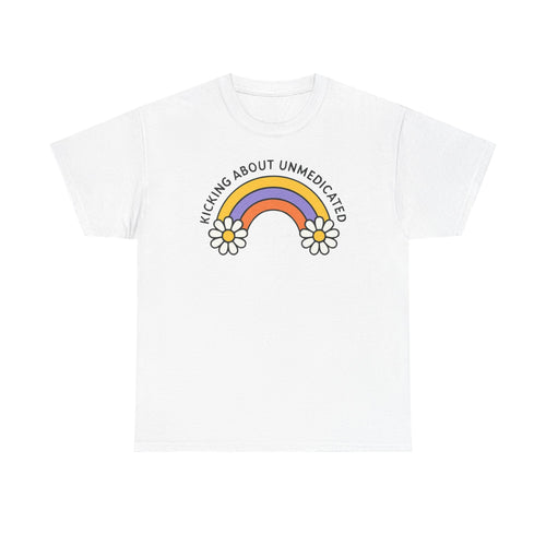 Funny Mental Health Slogan Unisex Heavy Cotton Tee