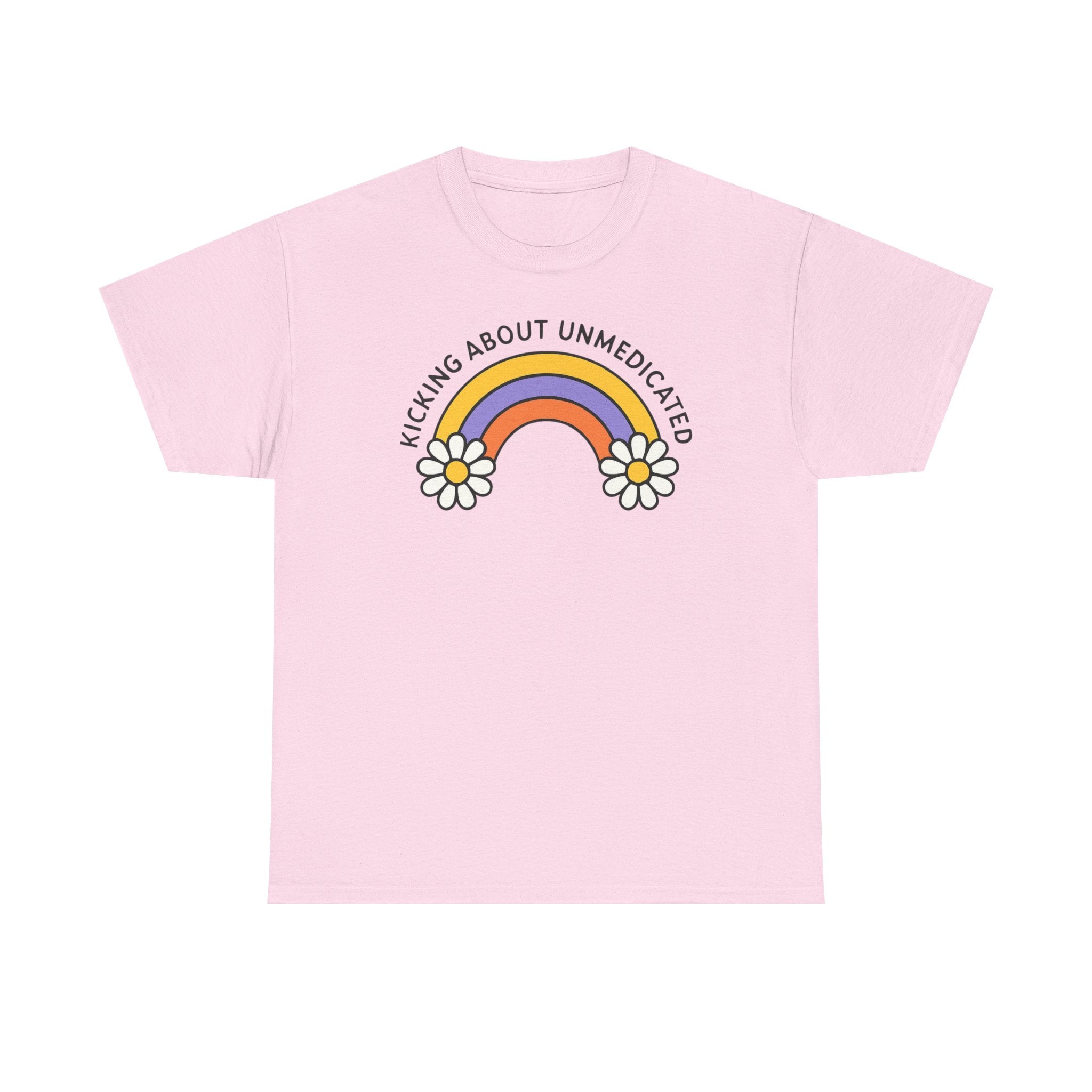 Funny Mental Health Slogan Unisex Heavy Cotton Tee